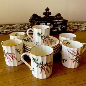 Royal Worcester Dunrobin set